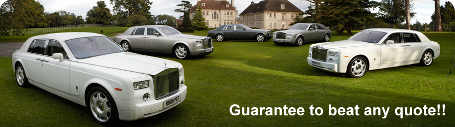 Wedding Car Hire - Phantom Fleet